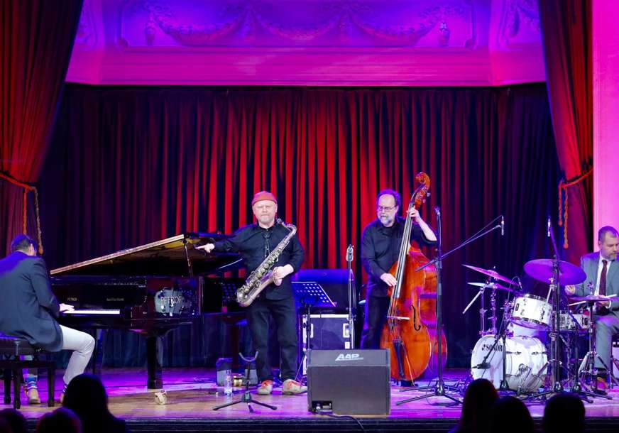 Koncert džez kvarteta svjetski poznatog ruskog saksofoniste Olega Kirijeva održan u Banskom dvoru