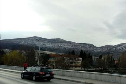 Novi snijeg na jugu Srpske: Pobijelila sva brda iznad Trebinja