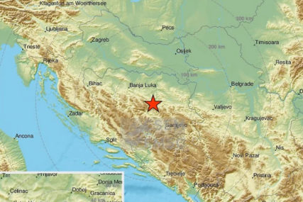 Podrhtavanje tla: Zemljotres snage 2,9 stepeni po Rihteru jutros zabilježen kod Zenice