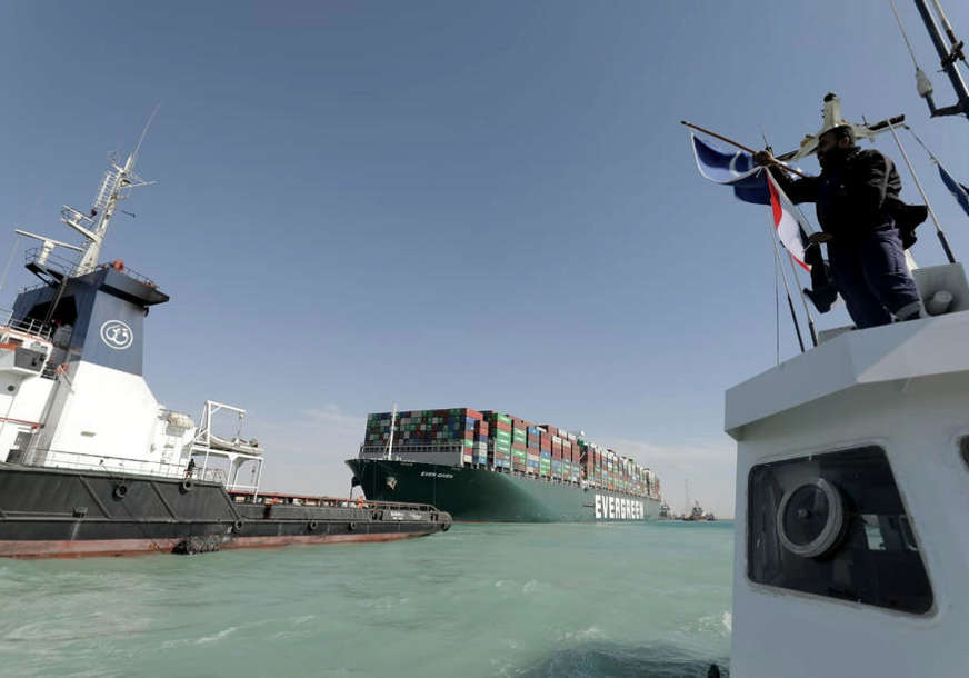 ODŠTETA ZA BLOKADU Vlasti Sueckog kanala traže od vlasnika broda 916 miliona dolara
