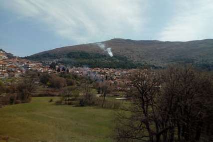 Ugašen požar kod Brankovića kule: Brzom intervencijom trebinjskih vatrogasaca spasena borova šuma