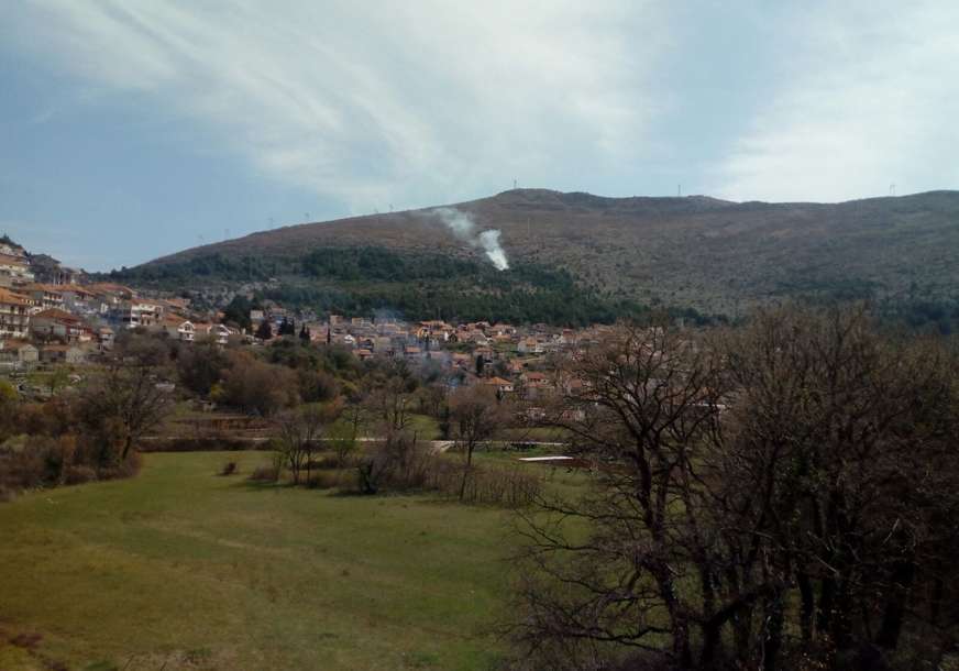 Ugašen požar kod Brankovića kule: Brzom intervencijom trebinjskih vatrogasaca spasena borova šuma