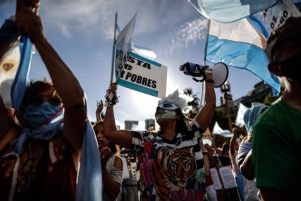 Policija ispalila gumene metke: U Argentini protesti zbog karantina