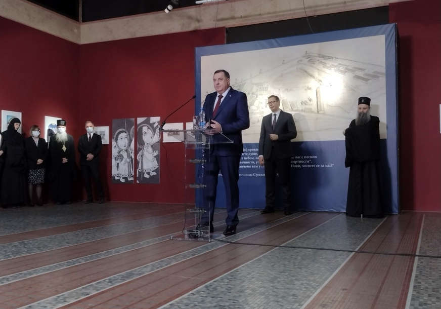 OTVARANJE IZLOŽBE Dodik: Jasenovac dokaz da su na ovim prostorima živjeli monstrumi