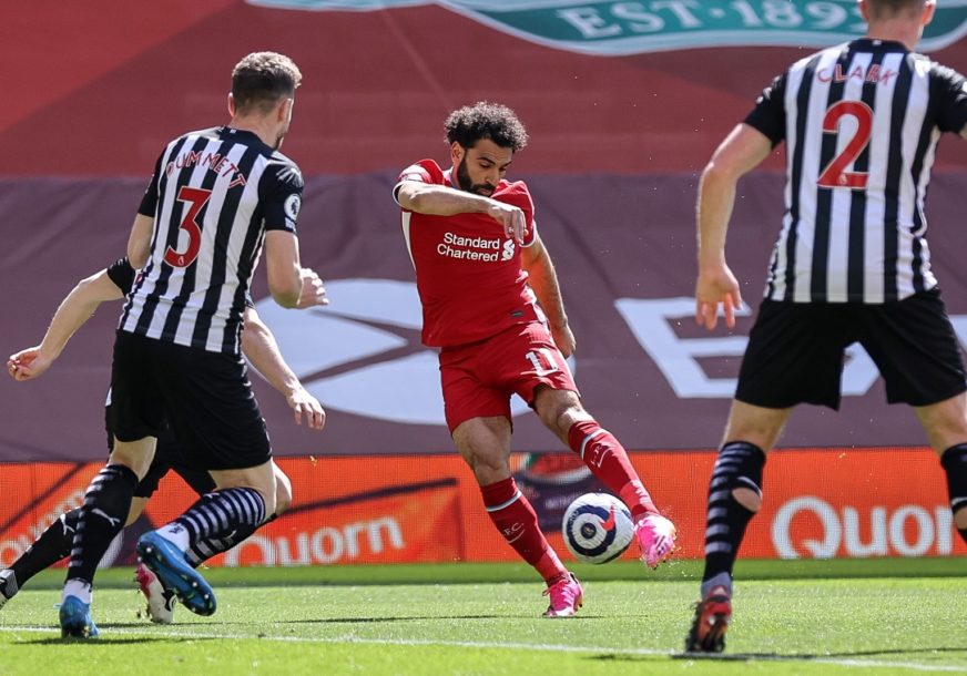 PRVI U ISTORIJI Salah jedini fudbaler Liverpula sa najmanje 20 golova u tri premijerligaške sezone