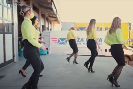 KONAČNO I SPOT Kako izgledaju naši poštari u svjetskom plesnom izazovu (VIDEO)