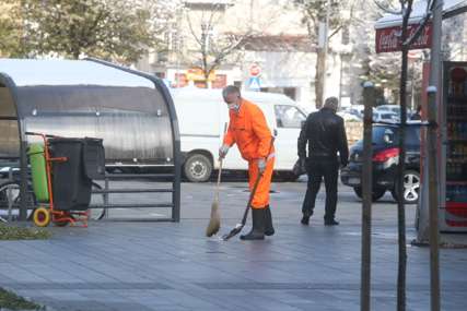 "Vođeni smo naredbom Republičkog štaba" Radnici "Čistoće" očistili banjalučke ulice (FOTO)