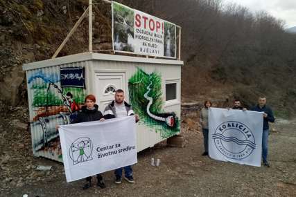 "KUĆA ZA ODBRANU RIJEKA" Ekolozi uporni u borbi protiv gradnje na Bjelavi