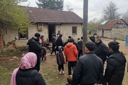 Izmješteni iz napuštenih objekata: Devet migrantskih porodica smješteno u migrantske centre