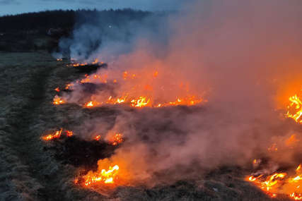 Zbog povećanog broja požara: Opština Trnovo apeluje na građane da ne pale travu