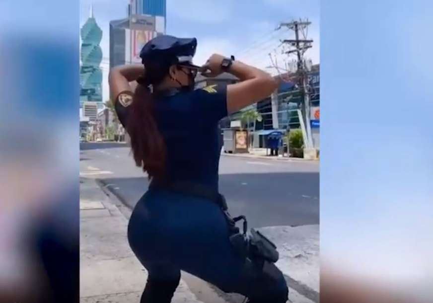NIKO NE ZNA KO JE Misteriozna policajka izazovnim plesom srušila TikTok (VIDEO)