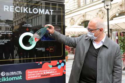 PRIMA AMBALAŽU, DAJE NOVAC U Beogradu postavljen prvi reciklomat