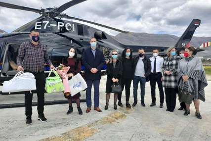 VAZDUŠNI MEDICINSKI TRANSPORT Kusturić: Helikopterski servis je uvijek na raspolaganju građanima Srpske