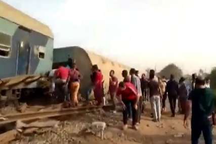 Četiri vagona iskočila iz šina: U željezničkoj nesreći u Egiptu POGINULO 11 OSOBA, najmanje 98 povrijeđeno