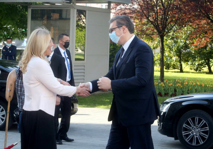 Cvijanovićeva pred sastanak sa Vučićem: Očekujem podršku Srbije da se borimo za pravo i pravednost