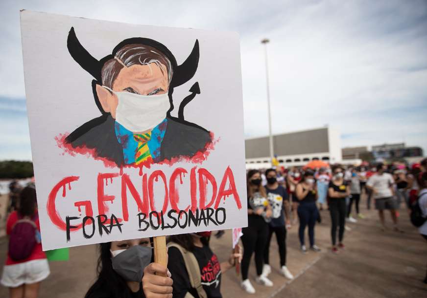 Skoro 460.000 ljudi umrlo tokom pandemije: Na desetine hiljada Brazilaca traži opoziv Bolsonara (FOTO)