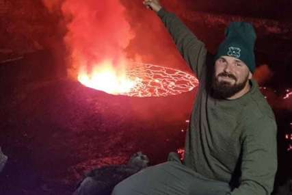 "LAVA JE DOŠLA DO AERODROMA" Kristijan je stajao na vrhu kratera prije nego što je eruptirao, pobjegao iz zemlje u posljednjim trenucima (FOTO, VIDEO)