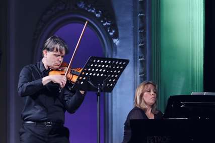 Koncert violiniste Marka Josifovskog i pijanistkinje Natalije Mladenović održan u Banskom dvoru