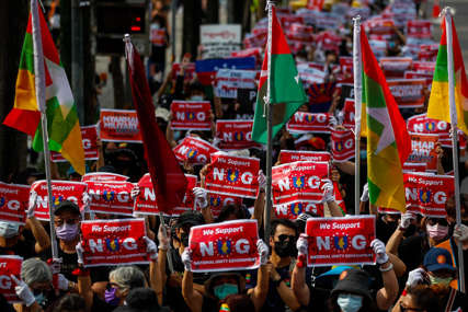 Nemiri u Mjanmaru: Hiljade ljudi na ulicama protiv vojne hunte