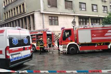 Spasena jedna osoba: Požar u zgradi u Gospodskoj ulici