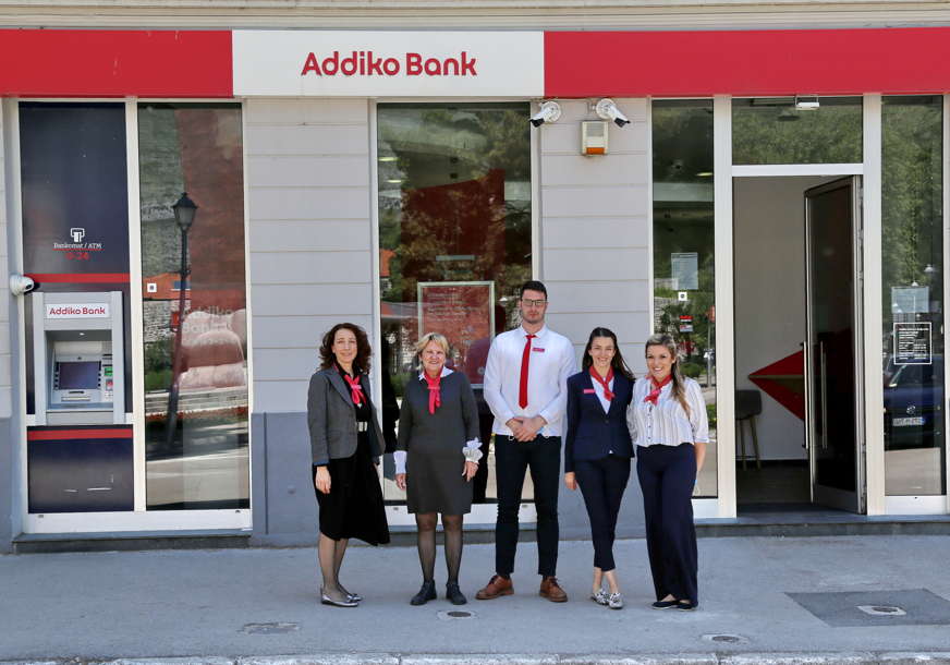 Novi izgled Addiko poslovnice u Trebinju