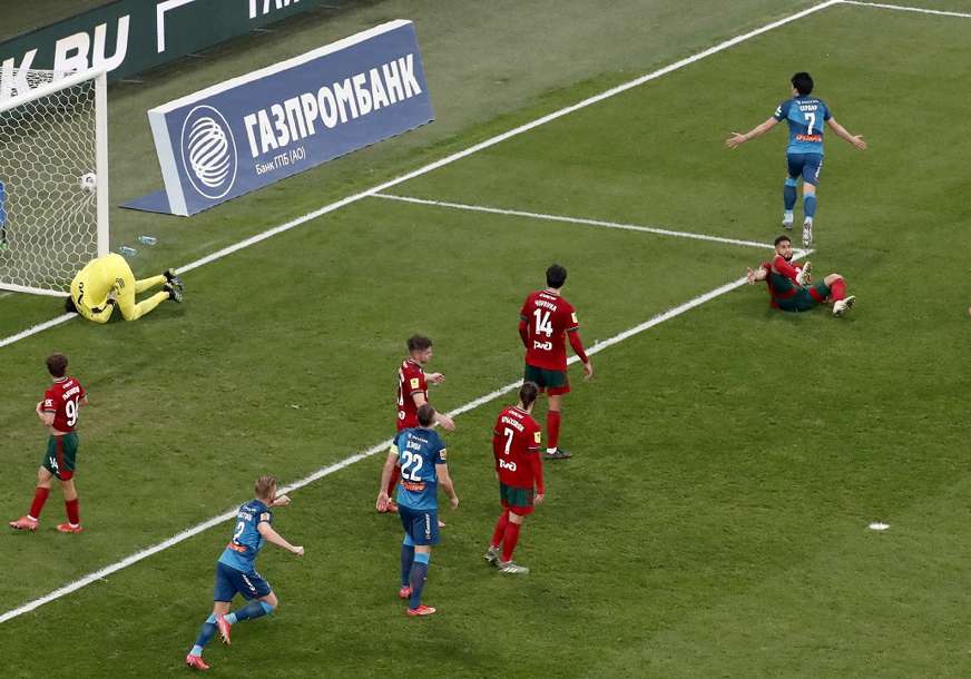 TREĆA TITULA U NIZU Zenit sa šest golova ispratio Lokomotivu i odbranio naslov šampiona (VIDEO)
