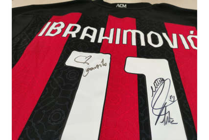 Još jedna svjetska zvijezda poslala Mozzartu dres: Ibrahimović za Gavrilovu pobjedu!