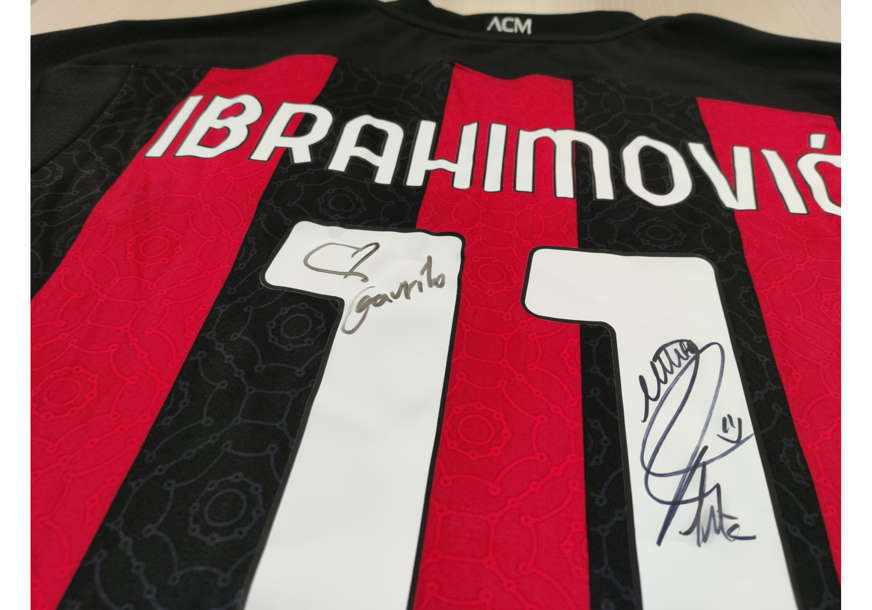 Još jedna svjetska zvijezda poslala Mozzartu dres: Ibrahimović za Gavrilovu pobjedu!