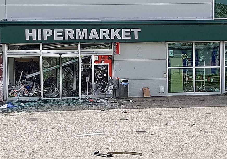 Eksplozija u tržnom centru u Modriči: Meta napada najvjerovatnije bankomat