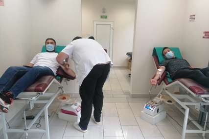 PRIKUPLJENO ŠEST DOZA Medijski radnici darivali krv u Trebinju