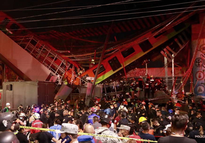TEŠKA NESREĆA Najmanje 13 poginulih u rušenju nadvožnjaka za metro