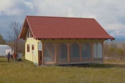 Rotirajuća kuća u Srpcu: Vojin Kusić jedan od prvih na Balkanu koji se odlučio na ovakav poduhvat (VIDEO)