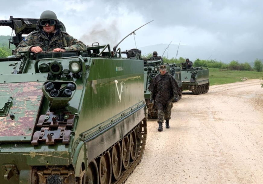 vojna vježba NATO na Manjači