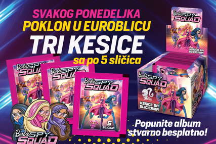 EuroBlic ponovo daruje: Svakog ponedjeljka sakupljajte Barbi sličice