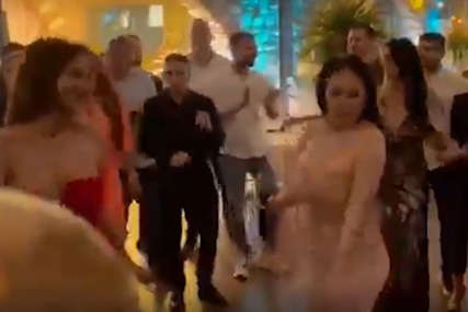 Ceca i Anastasija zaplesale za Željkov prvi rođendan: Folk zvijezda uzela mikrofon i zapalila masu najvećim hitom (VIDEO)