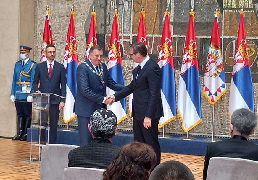 Dodiku uručen Orden Republike Srbije "Ovo je kruna mog ličnog i političkog angažovanja"