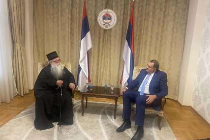 Dodik nakon satanka sa mitropolitom Hrizostomom: Početi izgradnju nove crkve u Konjević Polju