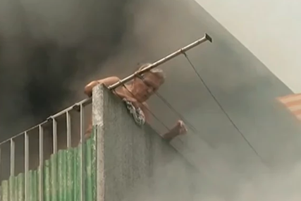 DVA SATA DRAME U ZAGREBU Vatrogasci iz požara spasli čovjeka zarobljenog na balkonu i još pet osoba (FOTO, VIDEO)