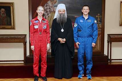 Ruski kosmonauti posjetili patrijarha Porfirija "Otkrivanjem i spoznajom svemira postajemo sve bliži jedni drugima"