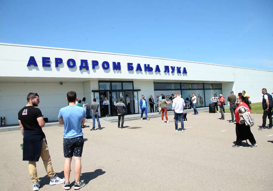 Poređenje ove i prethodne godine: Aerodrom Banjaluka u januaru ima 40% putnika manje, ali je bolji od Tuzle