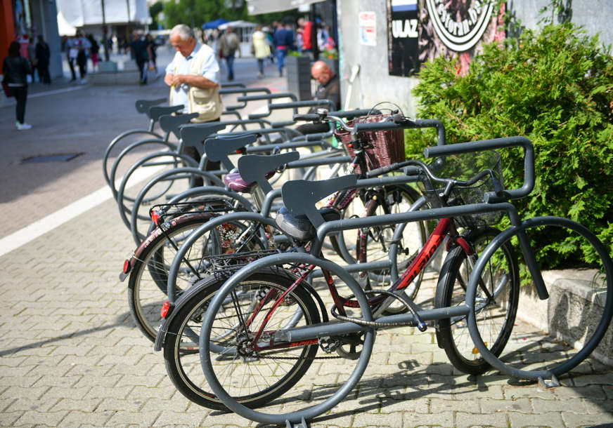 KREATIVNO I KORISNO Banjaluka dobila nekoliko novih parkinga za bicikla