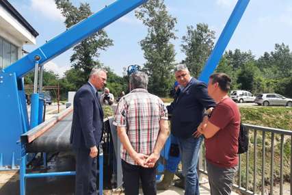 Pašalić najavio početak izgradnje nasipa: U vodoprivredne objekte u Semberiji uloženo oko 50 miliona KM (FOTO)