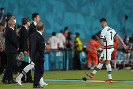 PORTUGALIJA OSTALA BEZ TITULE Ronaldo opet bacio kapitensku traku (VIDEO)