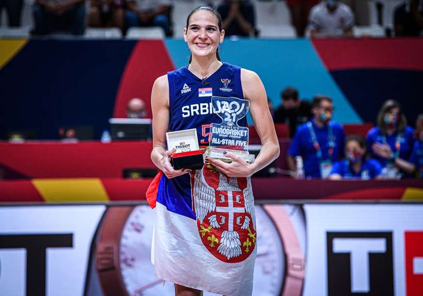 Sonja Vasić najkorisnija igračica Evropskog prvenstva