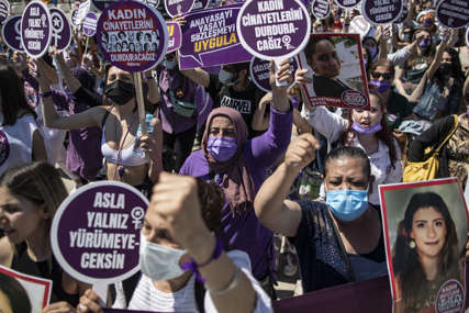 Traže povlačenje odluke Turskog predsjednika: Protest žena u Istanbulu