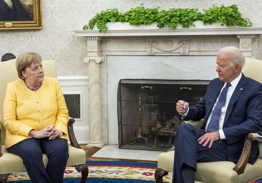 Merkelova u posjeti Vašingtonu: Sa Bajdenom o korona virusu, kineskom i ruskom gasovodu, klimatskim promjenama