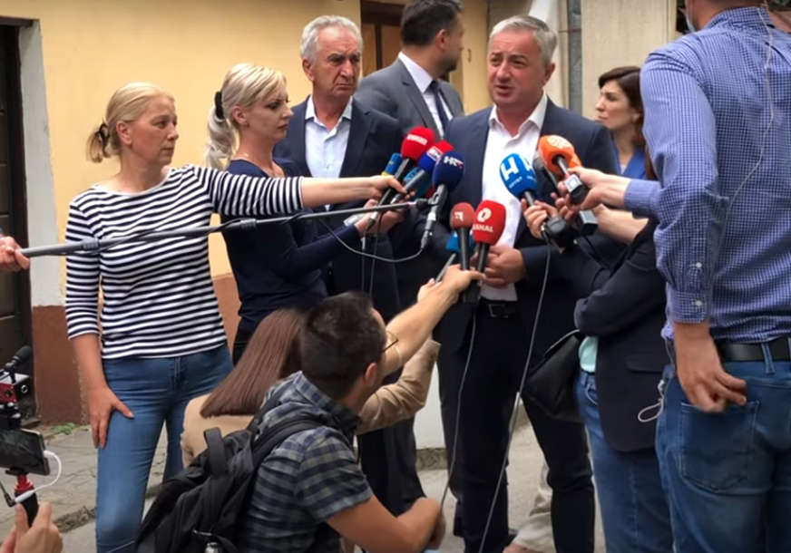 Šarović i Borenović nakon sastanka sa Palmerom o Izbornom zakonu: Za nas prihvatljiv asimetričan model