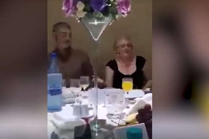 Snimak sa svadbe hit na Fejsbuku "Muž je mrgud, pogledajte šta radi svojoj veseloj ženi" (VIDEO)