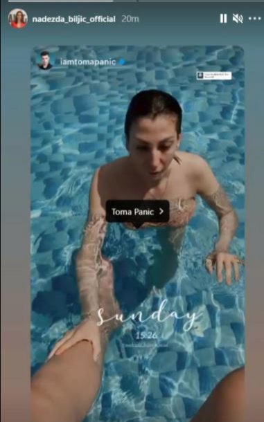 NERAZDVOJNI NAKON VJERIDBE Toma Panić ponosno pokazao tijelo svoje izabranice u bikiniju (FOTO)