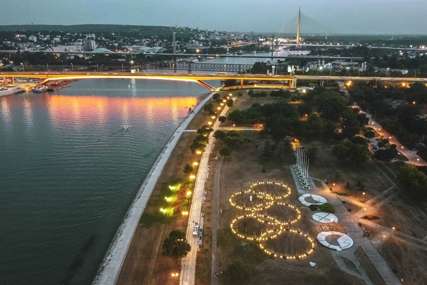 ZA SREĆU SPORTISTIMA Olimpijski krugovi zasijali u Parku Republike Srpske (FOTO)
